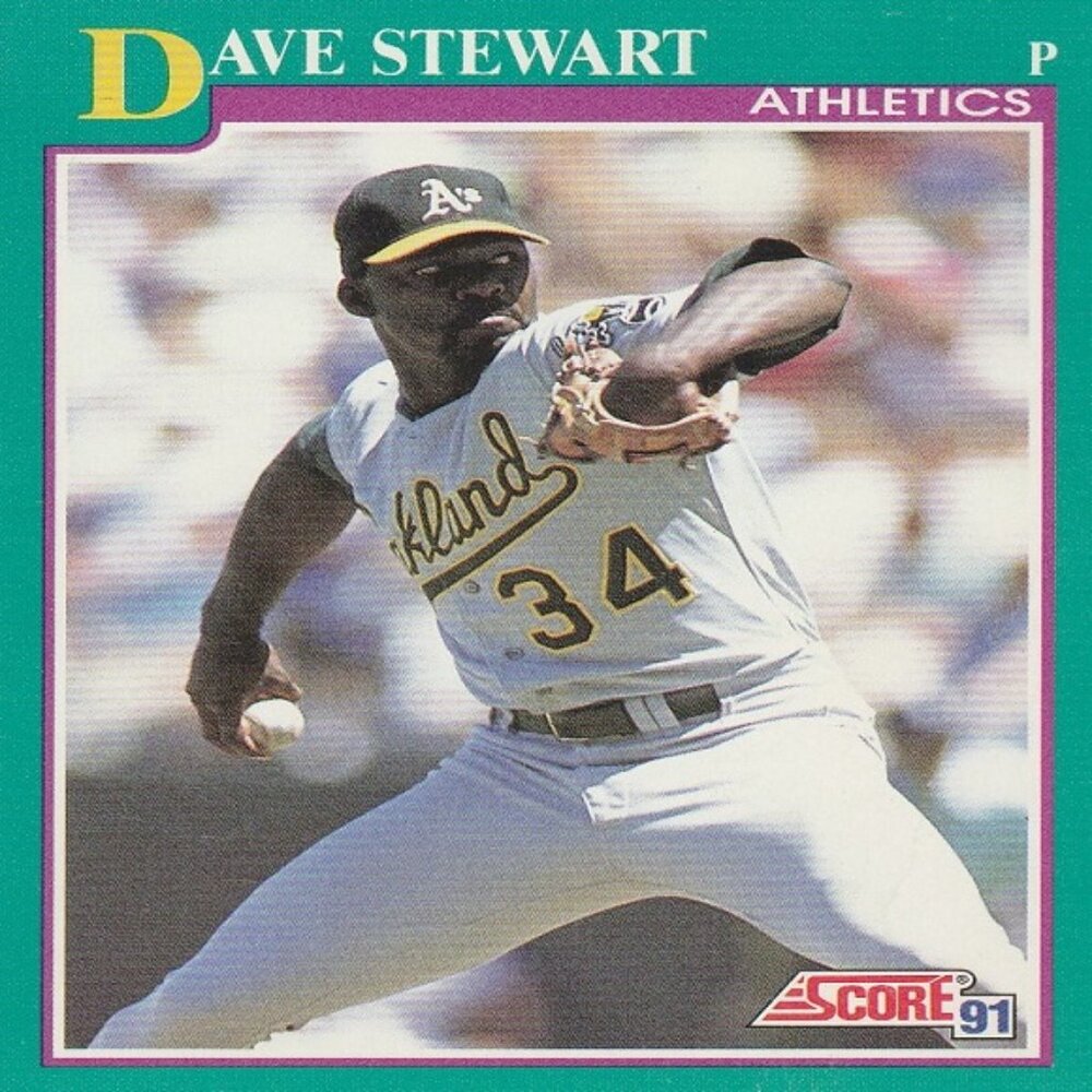 Dave Stewart MLB Card Collection - Picture 10 of 10
